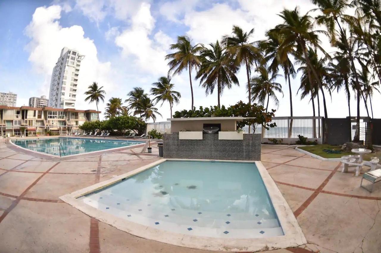 Kasa Ocean Breeze - Cabana Studio Apartment Beachfront Condo Pool San Juan Ngoại thất bức ảnh